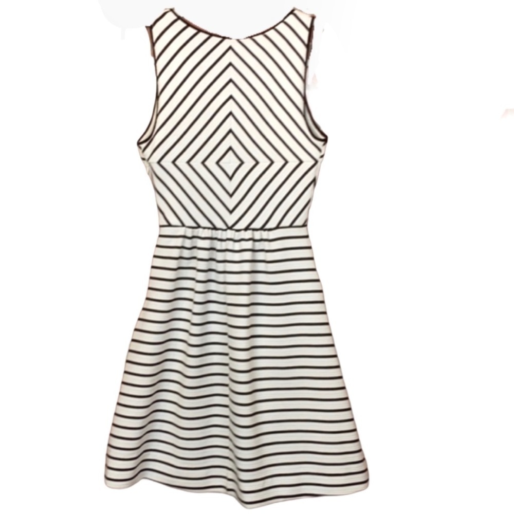Anthropologie Maeve black and white tank dress - Picture 2 of 7